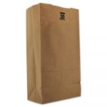 Grocery Paper Bags, 8.25" x 16.13", Kraft, 500 Bags