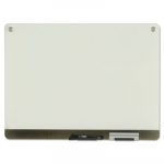 Clarity Glass Personal Dry Erase Boards, Ultra-White Backing, 24 x 18