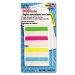 Write-On Self-Stick Index Tabs, 2 x 11/16, 4 Colors, 48/Pack