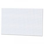 Quadrille Pads, 4 sq/in Quadrille Rule, 11 x 17, White, 50 Sheets