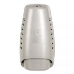 Wall Mount Air Freshener Dispenser, 3.75" x 3.25" x 7.25", Silver, 6/Carton