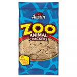 Zoo Animal Crackers, Original, 2oz Pack, 80/Carton