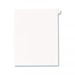 Preprinted Legal Exhibit Side Tab Index Dividers, Allstate Style, 26-Tab, A, 11 x 8.5, White, 25/Pack
