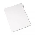 Preprinted Legal Exhibit Side Tab Index Dividers, Allstate Style, 26-Tab, C, 11 x 8.5, White, 25/Pack