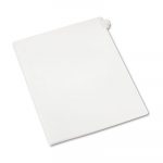 Preprinted Legal Exhibit Side Tab Index Dividers, Allstate Style, 10-Tab, 2, 11 x 8.5, White, 25/Pack