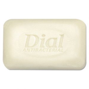 Antibacterial Deodorant Bar Soap, Unwrapped, White, 2.5oz, 200/Carton