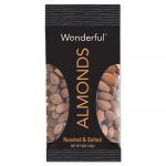 Wonderful Almonds, Dry Roasted & Salted, 5 oz, 8/Box