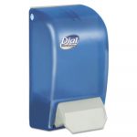 1 Liter Manual Foaming Dispenser, 5" x 4.5" x 9", Blue