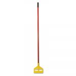 Invader Fiberglass Side-Gate Wet-Mop Handle, 60", Red/Yellow