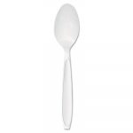Reliance Medium Heavy Weight Cutlery, Teaspoon, White, 1000/Carton