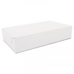 Two-Piece Sausage & Meat-Patty Boxes, Paperboard, 12x7x2 1/2, White, 100/CT