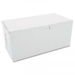 Non-Window Bakery Boxes, 9 x 5 x 4, White, 250/Carton