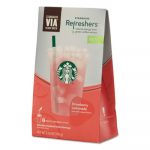 VIA Refreshers, Strawberry Lemonade, 4.16 oz Pack, 6/Box