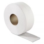 Green Heritage Professional Jumbo Toilet Tissue, 1-Ply, White, 9" Diameter