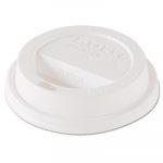 Traveler Dome Hot Cup Lid, Fits 8oz Cups, White, 100/Pack, 10 Packs/Carton