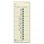 Acroprint/Cincinnati/Lathem/Simplex/Stromberg Time Card 3 1/2 x 9, 500/Box