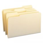Manila File Folders, 1/3-Cut Tabs, Legal Size, 100/Box