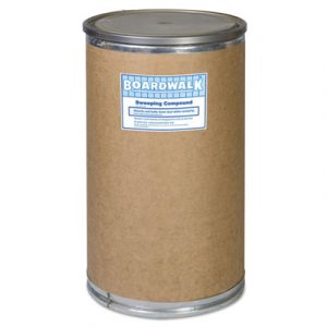Oil-Based Sweeping Compound, Grit, 300lbs, Drum