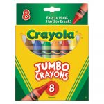 So Big Crayons, Large Size, 5 x 9/16, 8 Assorted Color Box