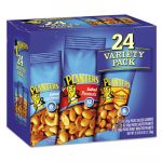 Variety Pack Peanuts & Cashews, 1.75 oz/1.5 oz Bag, 24/Box