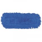 Twisted Loop Blend Dust Mop, Synthetic, 24 x 5, Blue, Dozen