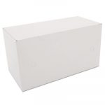 Sausage and Meat-Patty Boxes, 1-Compartment, 10 x 5 x 5 3/8, White, 200/Bundle