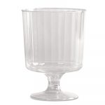 Classic Crystal Stemware, 8 oz, Cold, Clear, Pedestal Wine Glass, 240/Carton