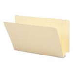 Heavyweight Manila End Tab Expansion Folders, Straight Tab, Legal Size, 50/Box