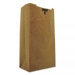 Grocery Paper Bags, 6" x 11.06", Kraft, 2,000/Carton
