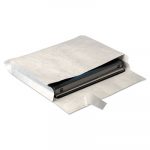 Open End Expansion Mailers, DuPont Tyvek, #13 1/2, Cheese Blade Flap, Self-Adhesive Closure, 10 x 13, White, 25/Box
