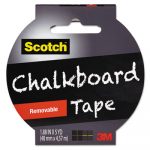 Chalkboard Tape, 1.88" x 5yds, 3" Core, Black