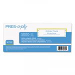 Dot Matrix Printer White Address Labels, Pin-Fed Printers, 0.94 x 3.5, White, 5,000/Box