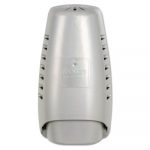 Wall Mount Air Freshener Dispenser, 3.75" x 3.25" x 7.25", Silver