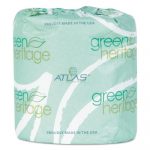 Green Heritage Professional Toilet Tissue, 4.1 x 3.1, 2-Ply, 400/Rl, 96 Rolls/CT