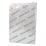 Foil/Paper/Honeycomb Insulated Bag, 2", 8" x 6", White, 1,000/Carton