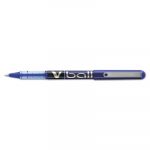 VBall Liquid Ink Stick Roller Ball Pen, Fine 0.7mm, Blue Ink/Barrel, Dozen