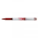 VBall Grip Liquid Ink Stick Roller Ball Pen, 0.5mm, Red Ink, Red/White Barrel