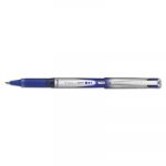 VBall Grip Liquid Ink Stick Roller Ball Pen, .7mm, Blue Ink, Blue/Silver Barrel, Dozen