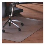 Cleartex MegaMat Heavy-Duty Polycarbonate Mat for Hard Floor/All Carpet, 46 x 53