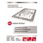 UltraClear Thermal Laminating Pouches, 5 mil, 9" x 11.5", Gloss Clear, 100/Box