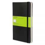 Hard Cover Notebook, Unruled, Black Cover, 8.25 x 5, 192 Pages