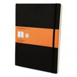 Classic Softcover Notebook, 1 Subject, Narrow Rule, Black Cover, 10 x 7.5, 192 Pages