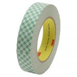 Double-Coated Tissue Tape, 1" x 36yds, 3" Core, White