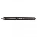Air Stick Roller Ball Pen, Medium 0.7mm, Black Ink/Barrel, Dozen