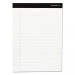 Premium Ruled Writing Pads, Wide/Legal Rule, 8.5 x 11, White, 50 Sheets, 12/Pack