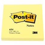Original Pads in Canary Yellow, 3 x 3, 100-Sheet, 12/Pack