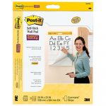 Self-Stick Wall Pad, Primary Rule, 20 x 23, White, 20 Sheets/Pad, 2 Pads/Pack