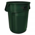 Brute Round Containers, 44 gallon, Dark Green