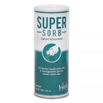 Super-Sorb Liquid Spill Absorbent, Powder, Lemon-Scent, 12 oz. Shaker Can
