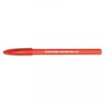ComfortMate Ultra Stick Ballpoint Pen, Medium 1mm, Red Ink/Barrel, Dozen